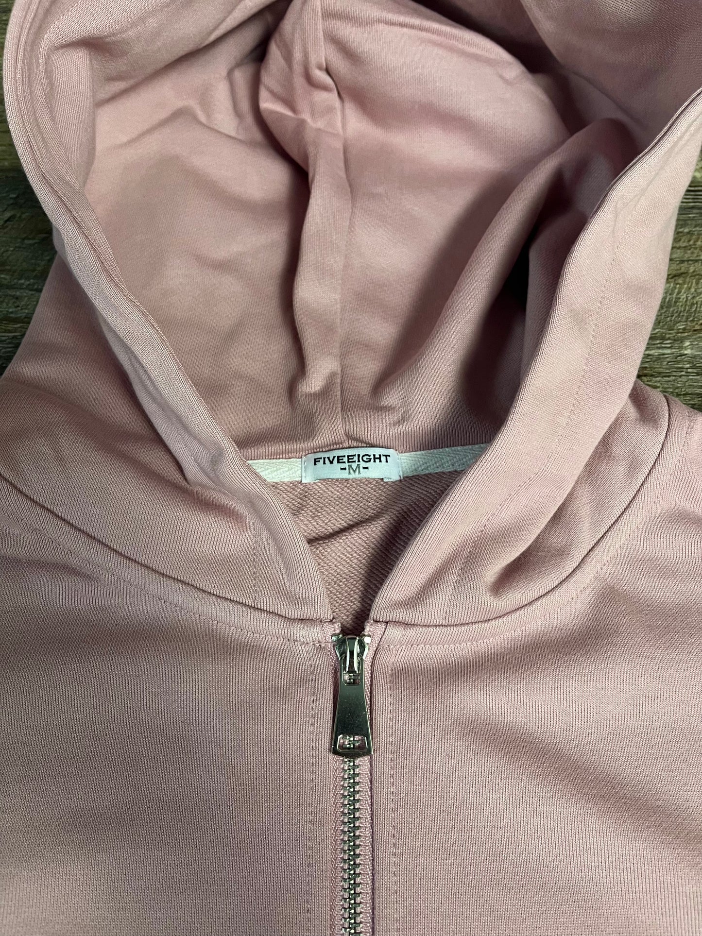 FiveEight Soft Pink "Uniform" Zip-Up