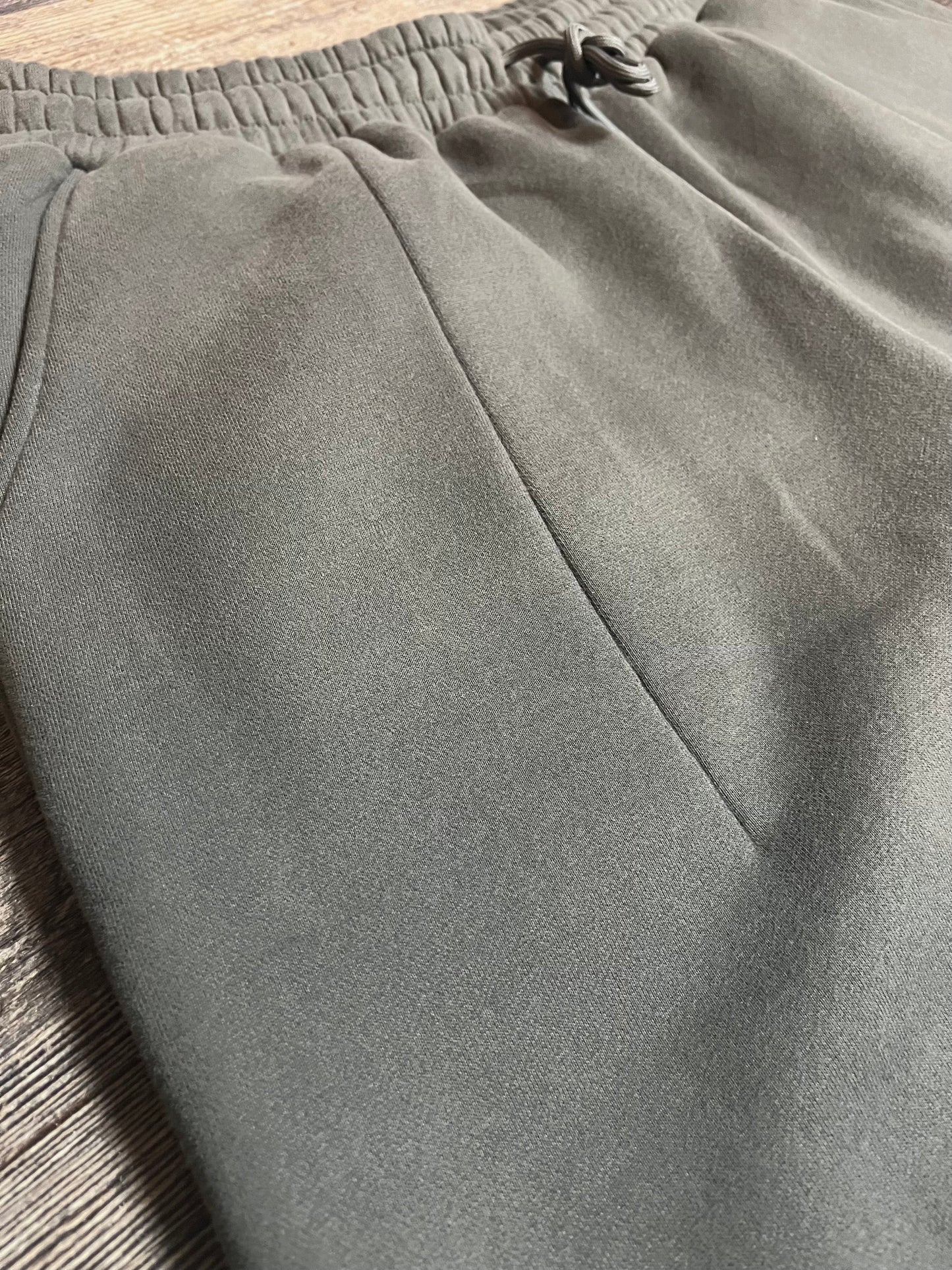 Wide-Leg Sweatpants Charcoal Grey