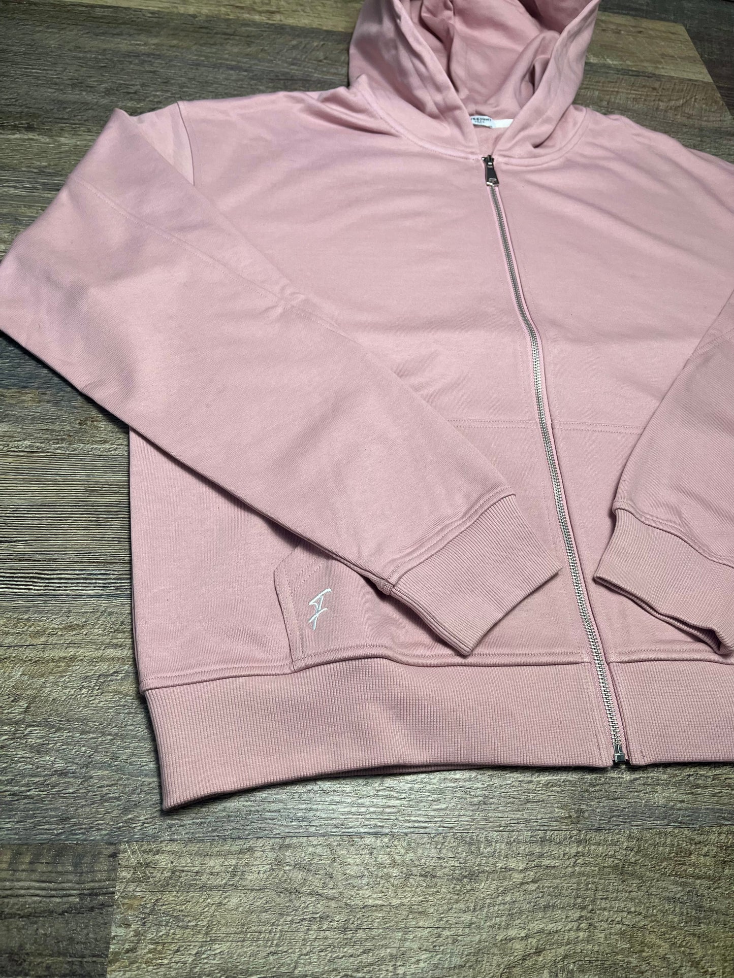 FiveEight Soft Pink "Uniform" Zip-Up