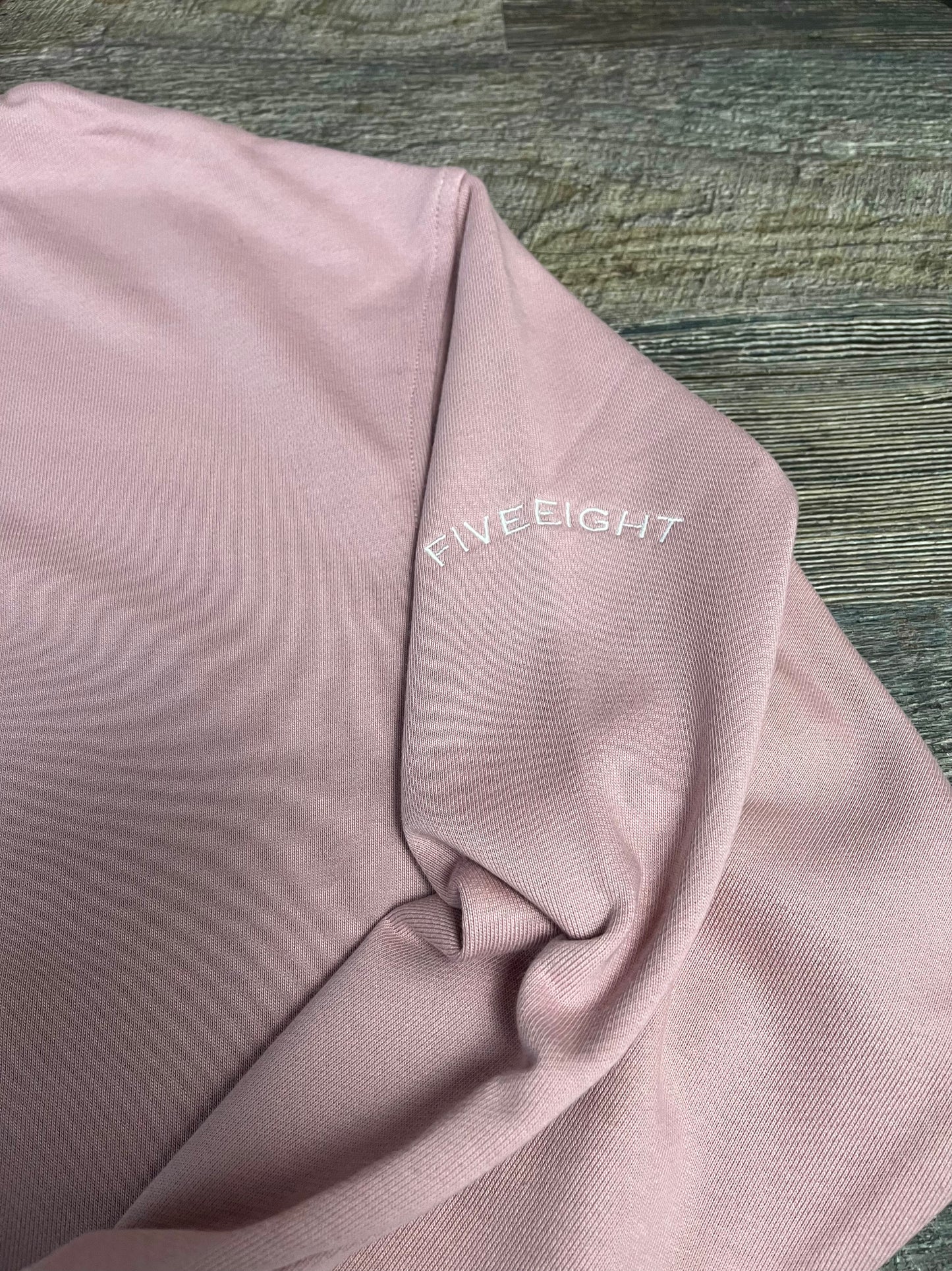 FiveEight Soft Pink "Uniform" Zip-Up