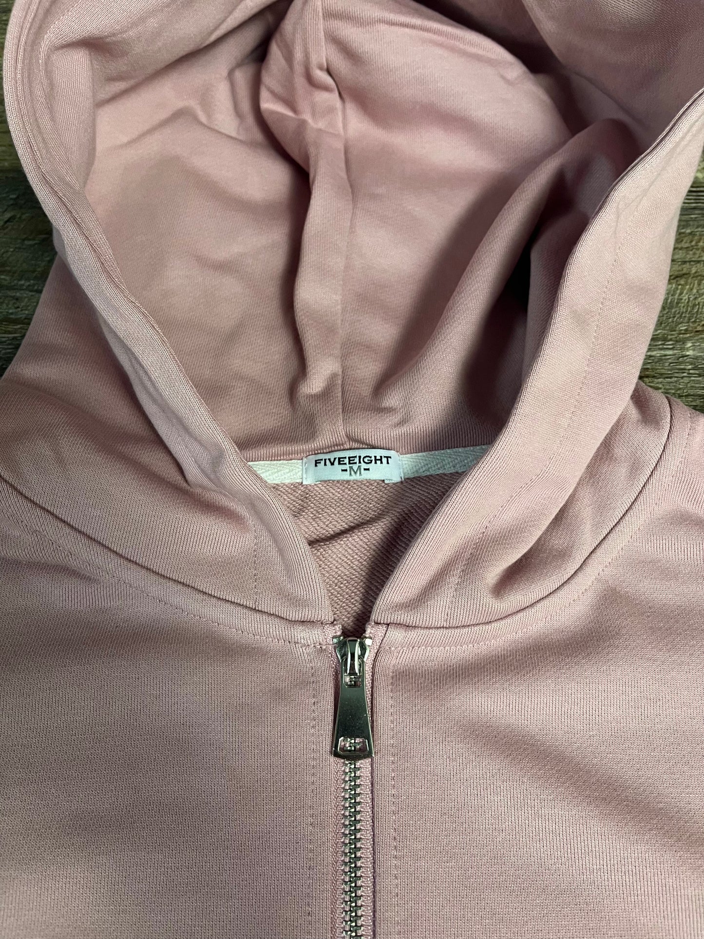 FiveEight Soft Pink "Uniform" Zip-Up